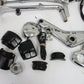 Huge Misc. Parts Lot Harley Kick Stand Clamp clutch hose mount etc. 15.4lb