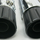 Harley-Davidson OEM 2017 CVO Chrome Mufflers 64900256/7 & End Caps 65100059