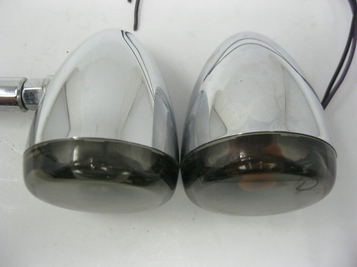 Unbranded Bullet Signal Lights on 10" Bar with Broken Threads on one end