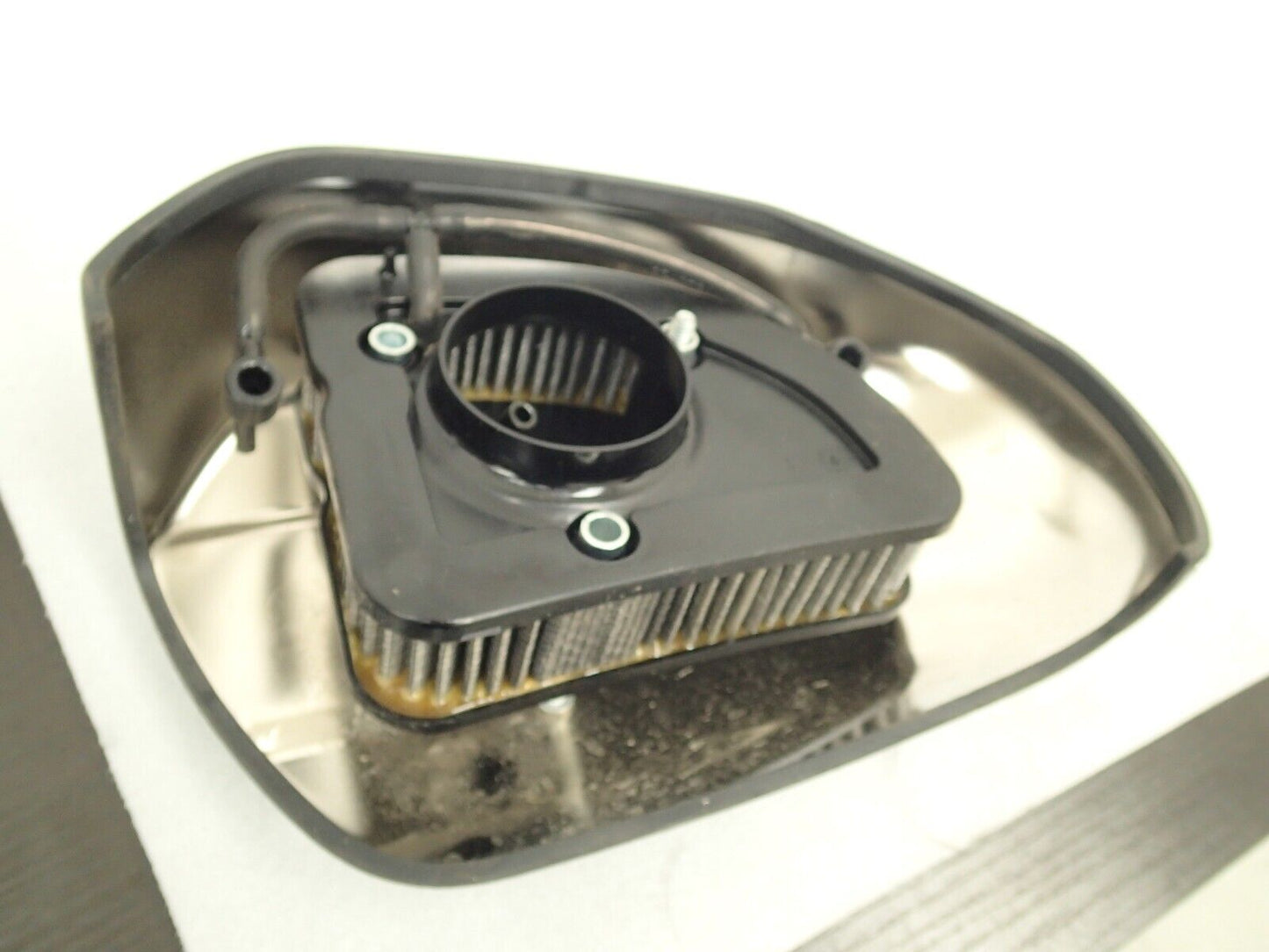 Harley 114 Chrome OEM Air Filter Cleaner Assembly M8 Touring Cover M8