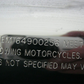 Harley-Davidson OEM 2017 CVO Chrome Mufflers 64900256/7 & End Caps 65100059