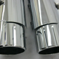 Harley-Davidson CVO 18-20 CVO Chrome Mufflers 64900731/2 & End Caps 65100058