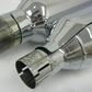 Harley-Davidson CVO 18-20 CVO Chrome Mufflers 64900731/2 & End Caps 65100058