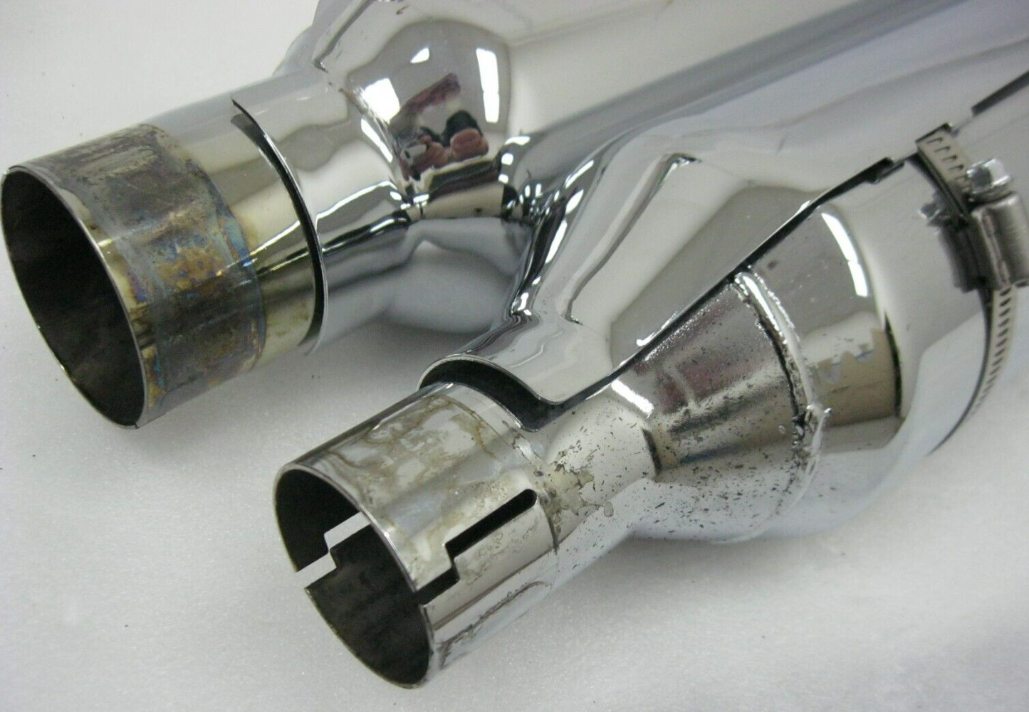 Harley-Davidson CVO 18-20 CVO Chrome Mufflers 64900731/2 & End Caps 65100058