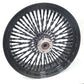 DNA 18" 18X5.5 CALI FAT SPOKE WHEEL 52 STAINLESS  HARLEY SOFTAIL DYNA REAR RIM