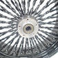 DNA 18" 18X5.5 CALI FAT SPOKE WHEEL 52 STAINLESS  HARLEY SOFTAIL DYNA REAR RIM