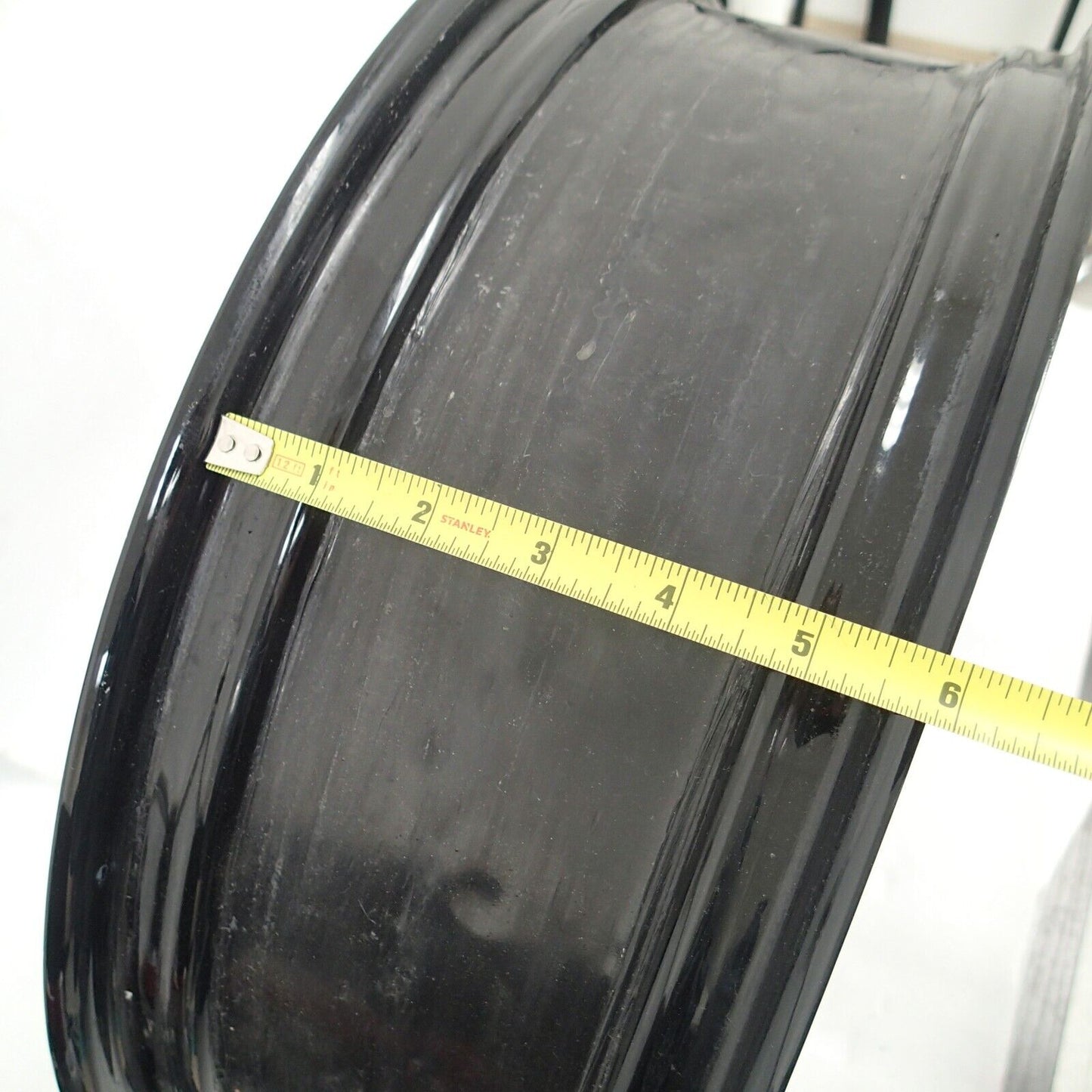 DNA 18" 18X5.5 CALI FAT SPOKE WHEEL 52 STAINLESS  HARLEY SOFTAIL DYNA REAR RIM