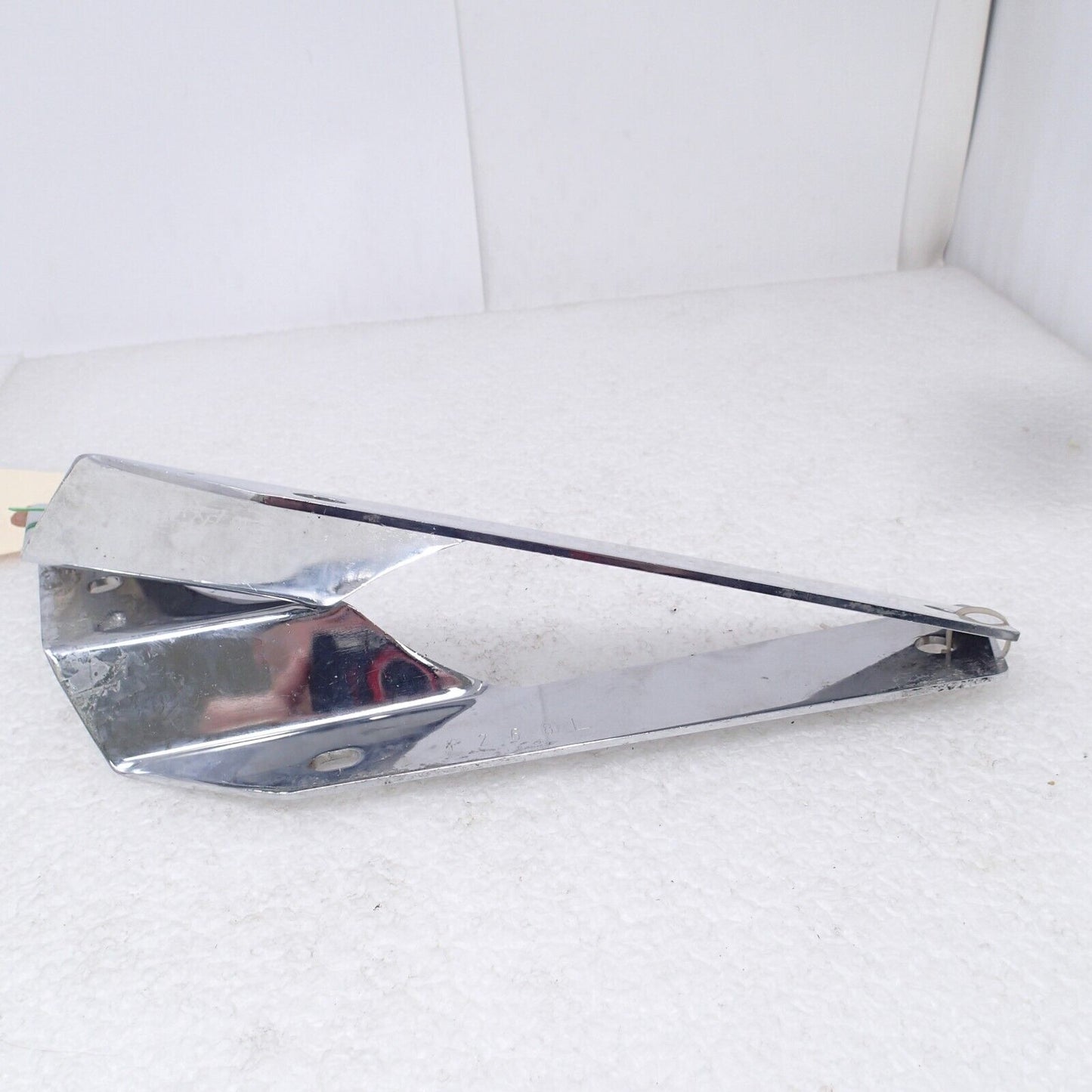 Chrome Backrest Sissy Bar Luggage Rack Docking Kit