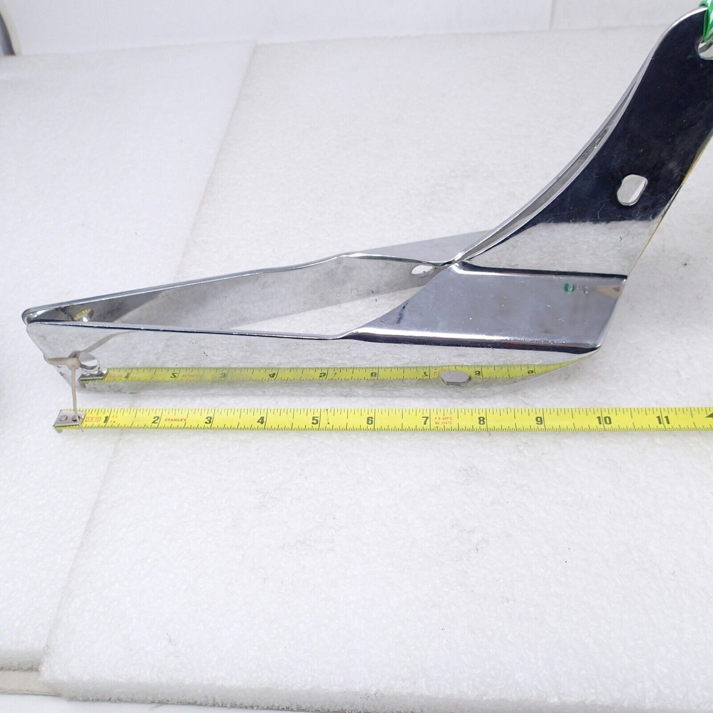 Chrome Backrest Sissy Bar Luggage Rack Docking Kit