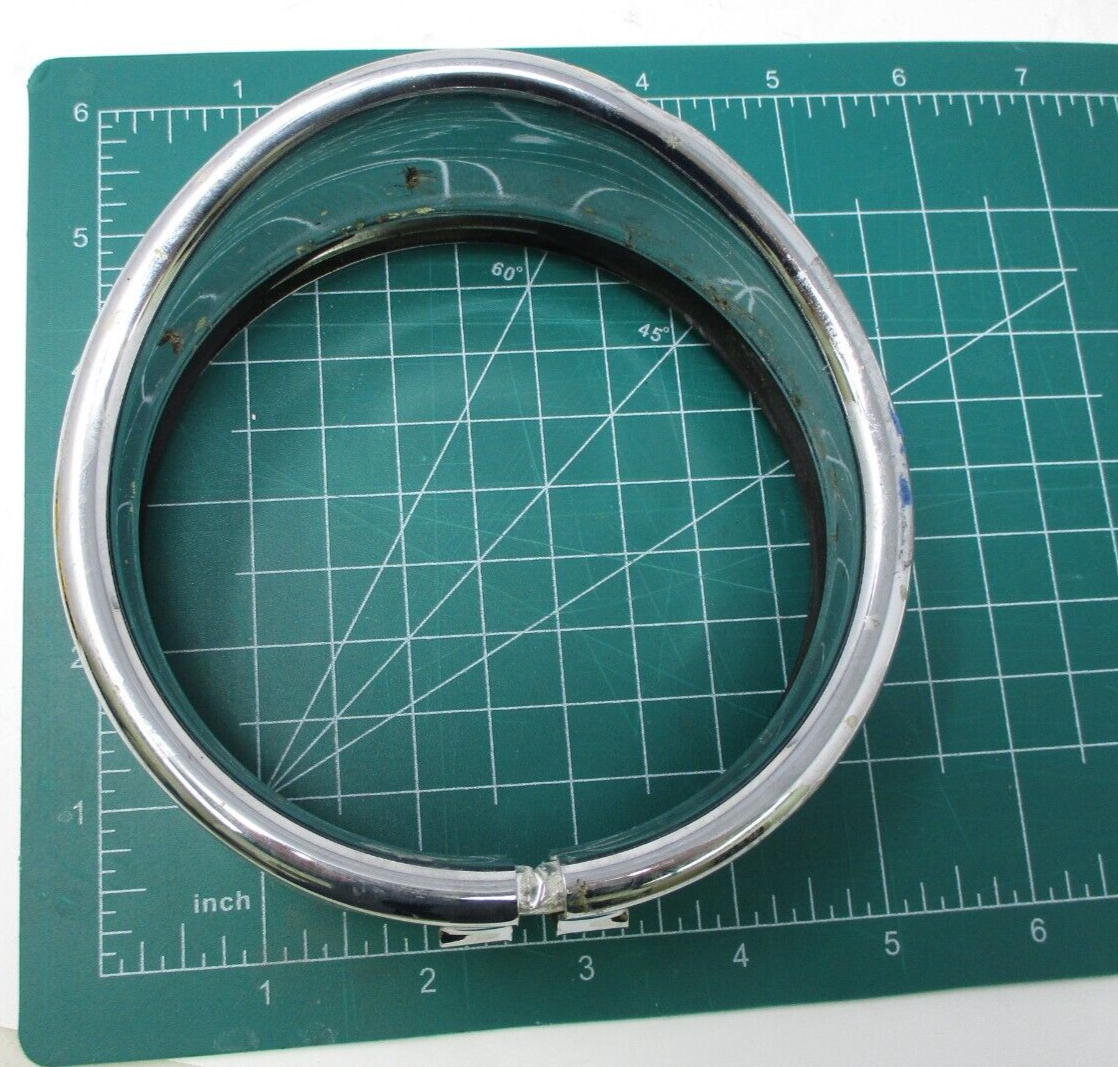 4.5'' Headlamp Headlight Trim Ring Harley 2011 FLSTC