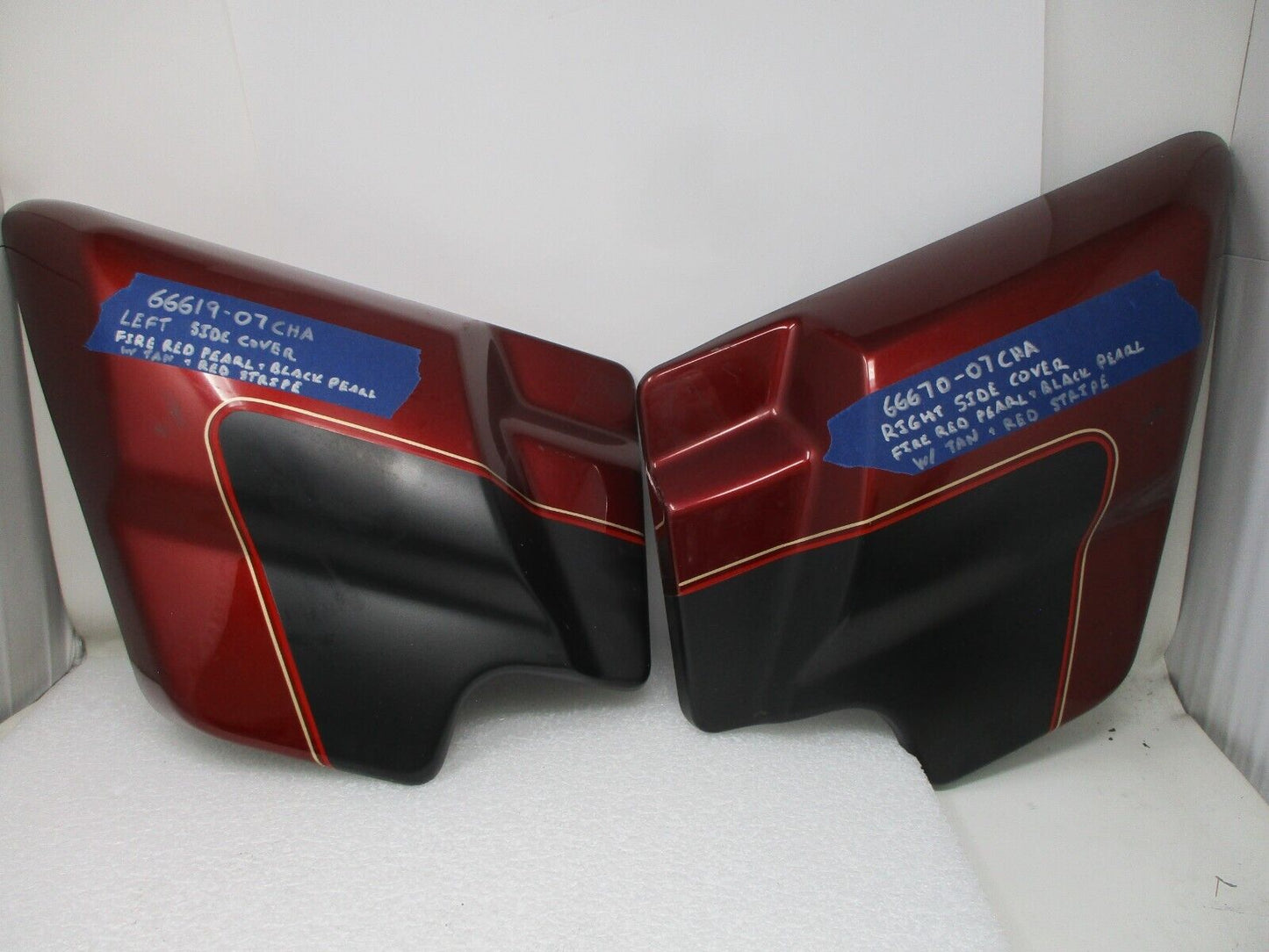 2004 HARLEY ELECTRA GLIDE Right Left Side Cover Fairing 66619-07 CHA