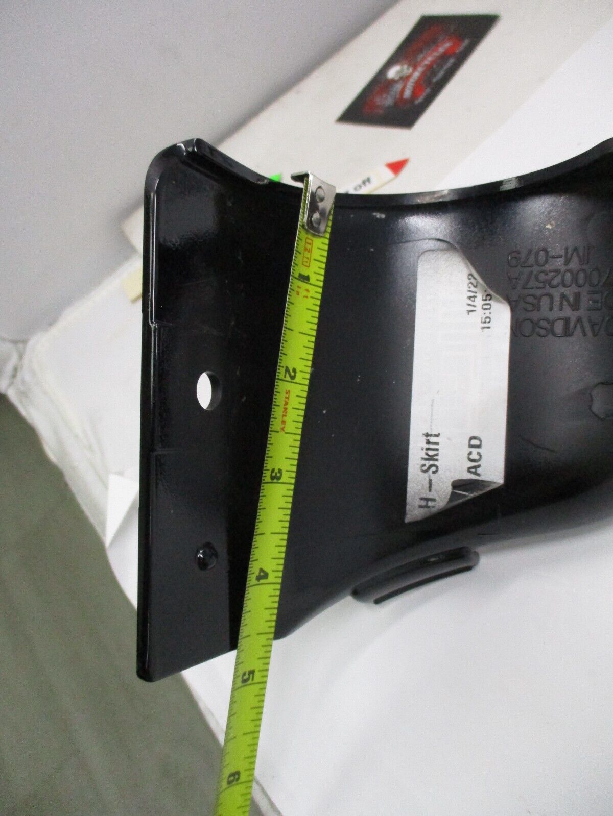 Harley Davidson 2015 Electra Glide Fairing Trim Skirt Black 57000257A
