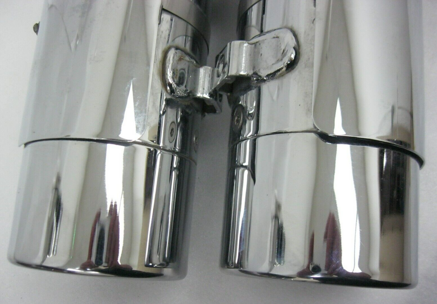 Harley-Davidson OEM 2017 CVO Chrome Mufflers 64900256/7 & End Caps 64800039