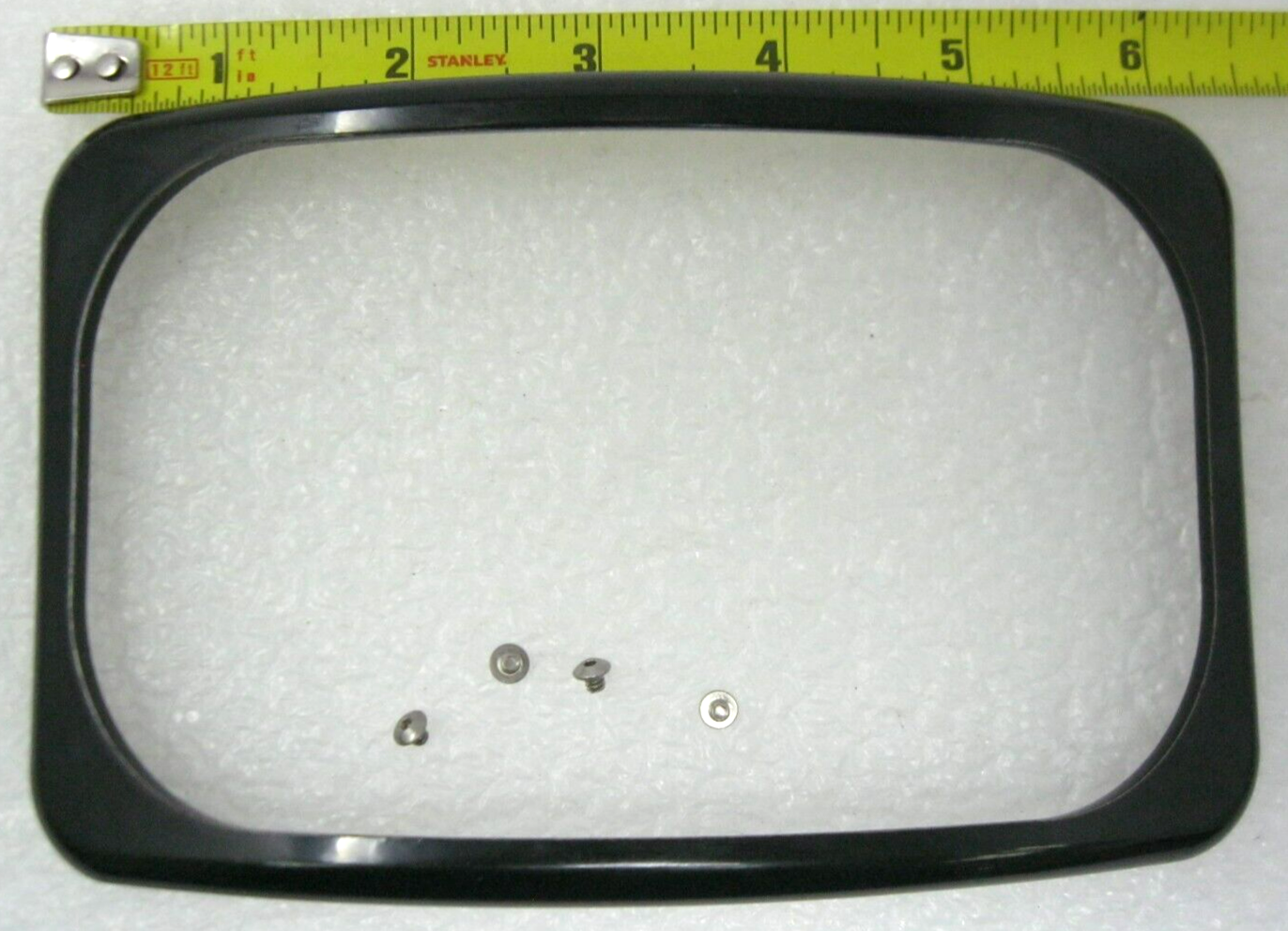 Rounded License Plate Frame Exact Part Number & Fitment Unknown.