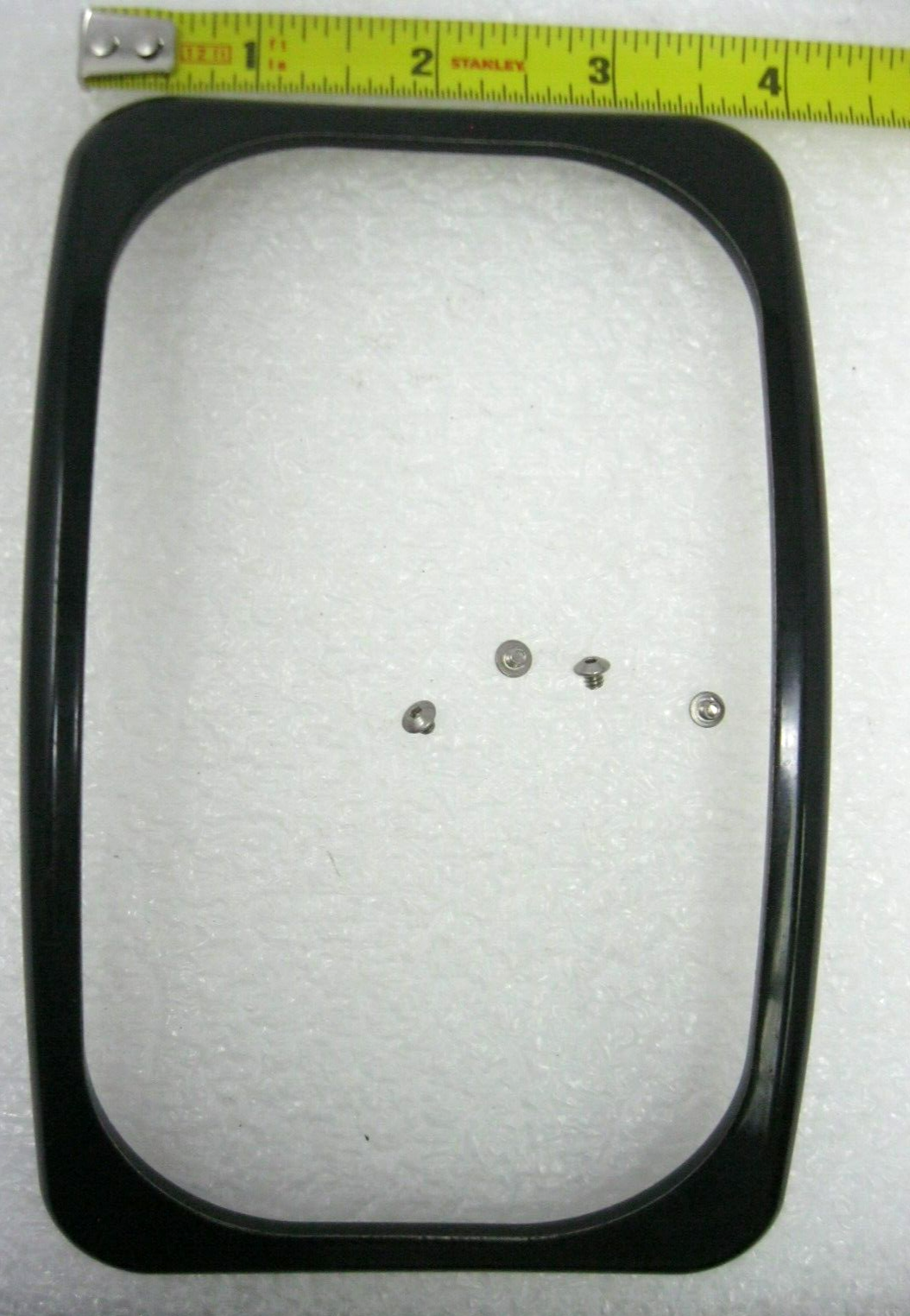 Rounded License Plate Frame Exact Part Number & Fitment Unknown.