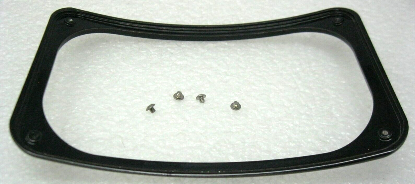 Rounded License Plate Frame Exact Part Number & Fitment Unknown.