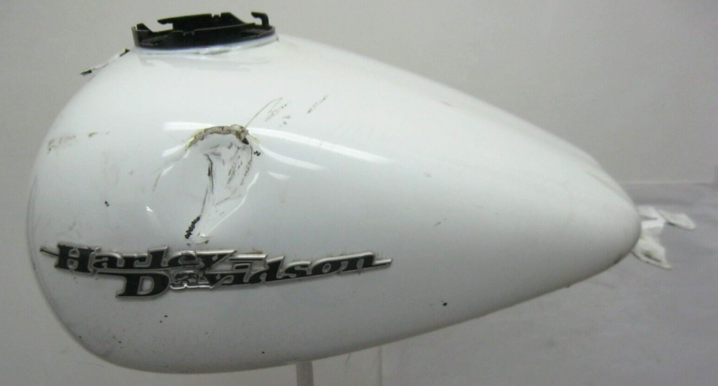 Harley-Davidson OEM 08-23 Touring Frost Ice Pearl Fuel Tank 61000120DZS