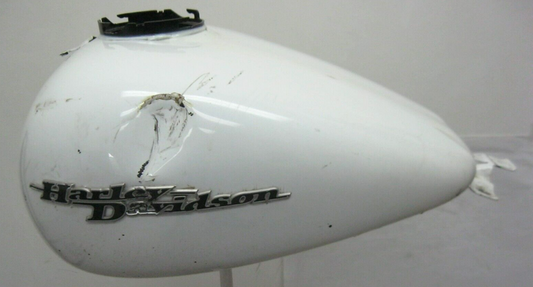 Harley-Davidson OEM 08-23 Touring Frost Ice Pearl Fuel Tank 61000120DZS