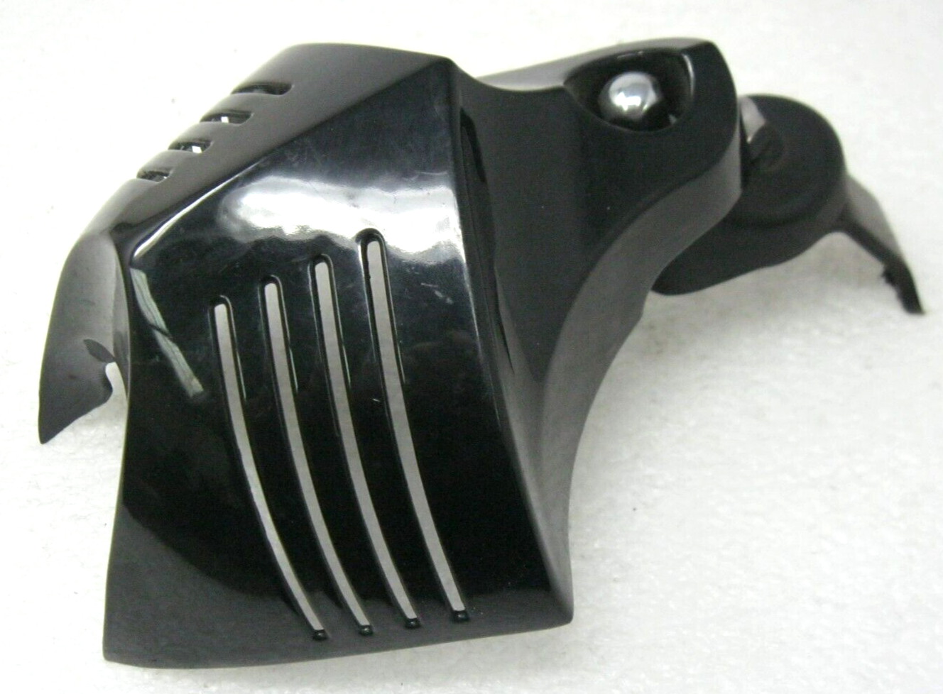 Kuryakyn Black Gloss Black V-Shield Horn Cover for 92-19 Harley-Davidsons 7204