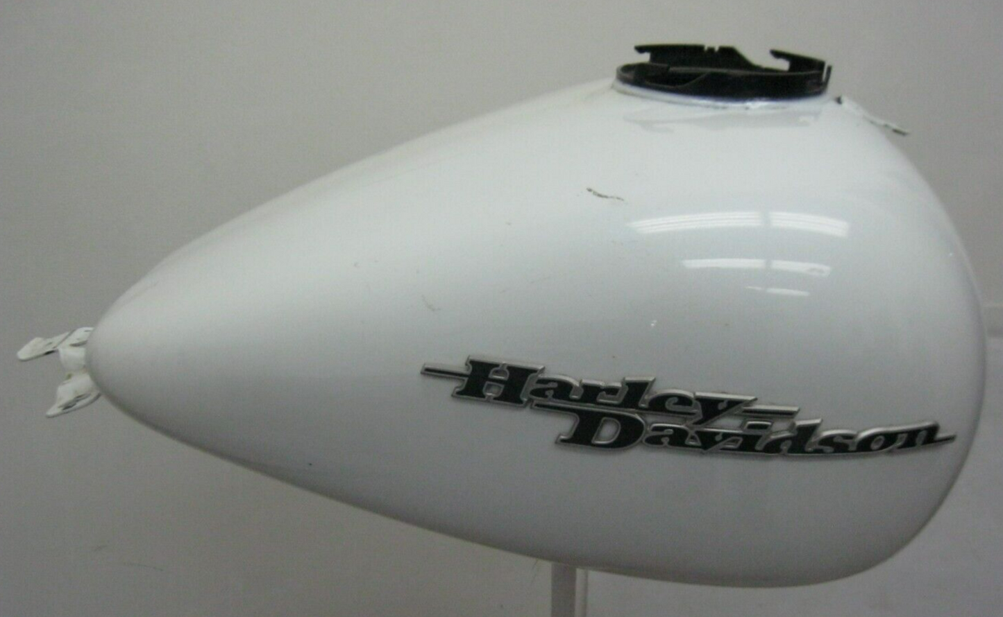 Harley-Davidson OEM 08-23 Touring Frost Ice Pearl Fuel Tank 61000120DZS