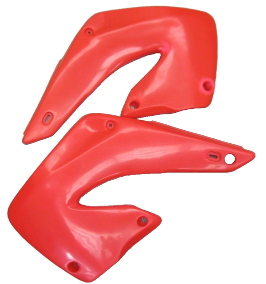 HONDA CR125 Red Radiator Cover RED CR-CR125 (98-99 )