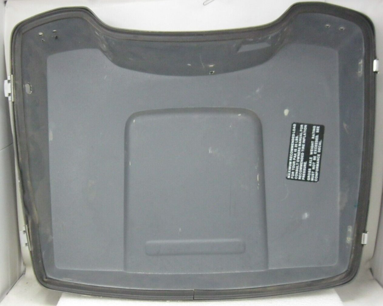 Harley-Davidson OEM 93-13 Tour-Pak Lid, Scuffs in Paint