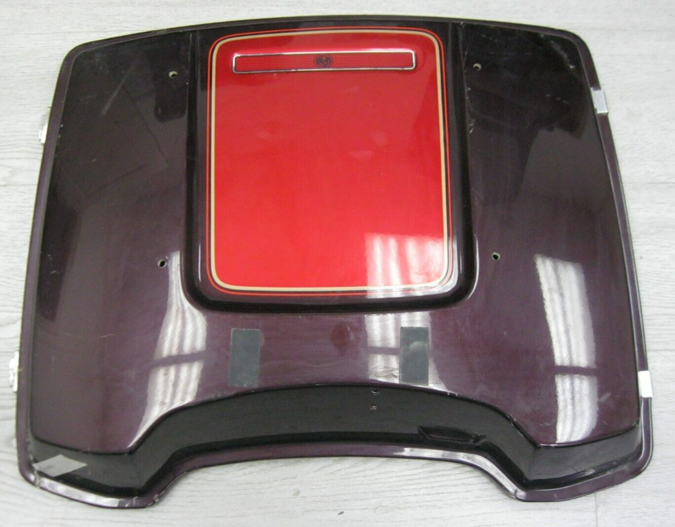 Harley-Davidson OEM 93-13 Tour-Pak Lid, (Scuffs in Paint & Cracked)