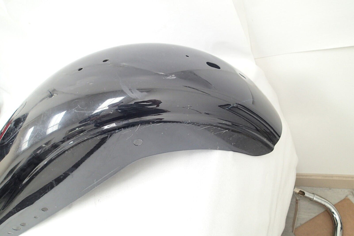 Harley-Davidson 2009 Dyna Fat Bob Rear Fender Vivid Black 60218-08DH See VIDEO