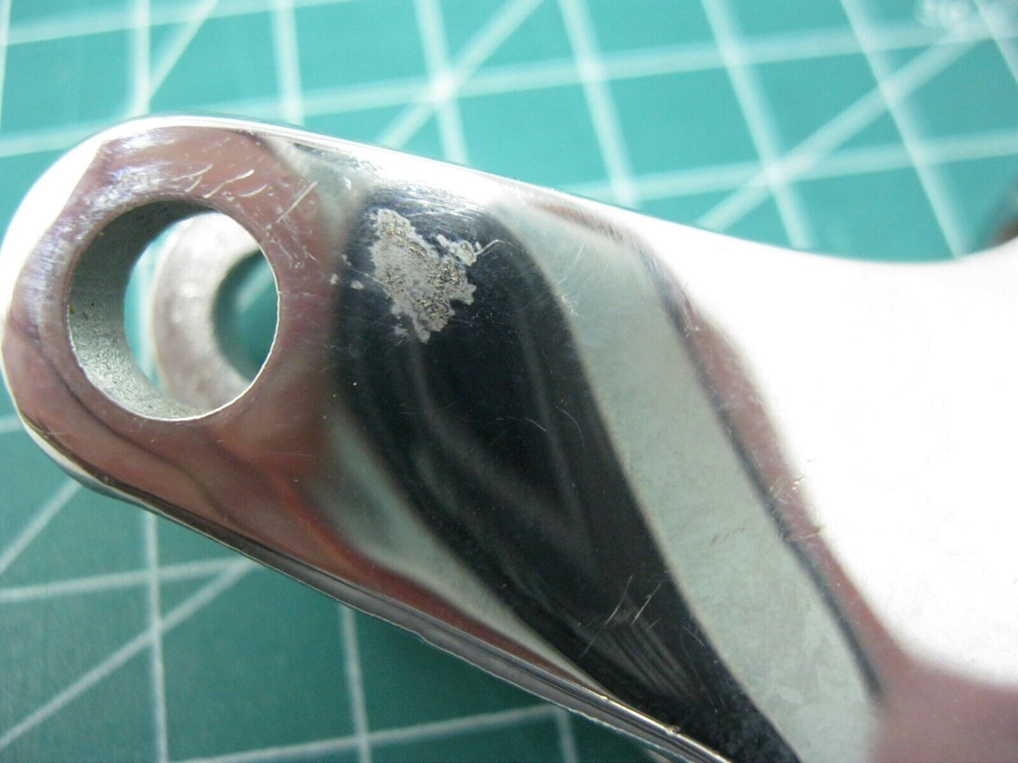 Harley-Davidson OEM 16-23 FLHX/S Chrome Passenger LEFT Foot Peg Mount 50500460A