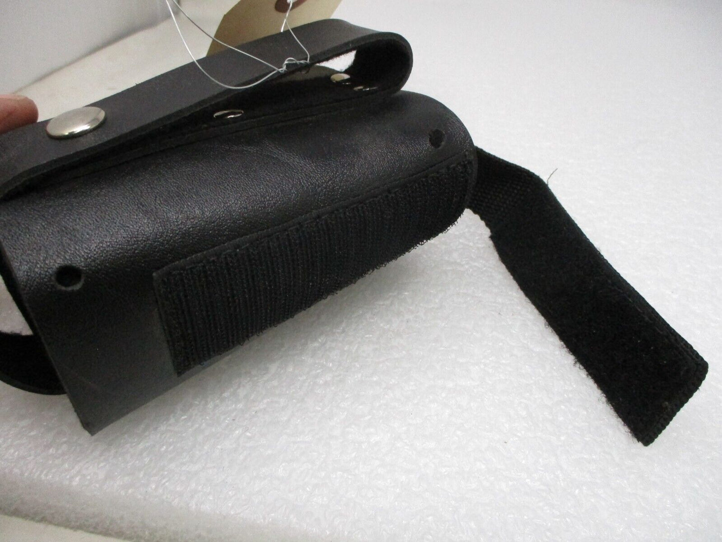 TALISMAN LEATHER Bike Cup HOLDER WITH SNAPS UNIVERSAL FIT HARLEY any Motorcycle