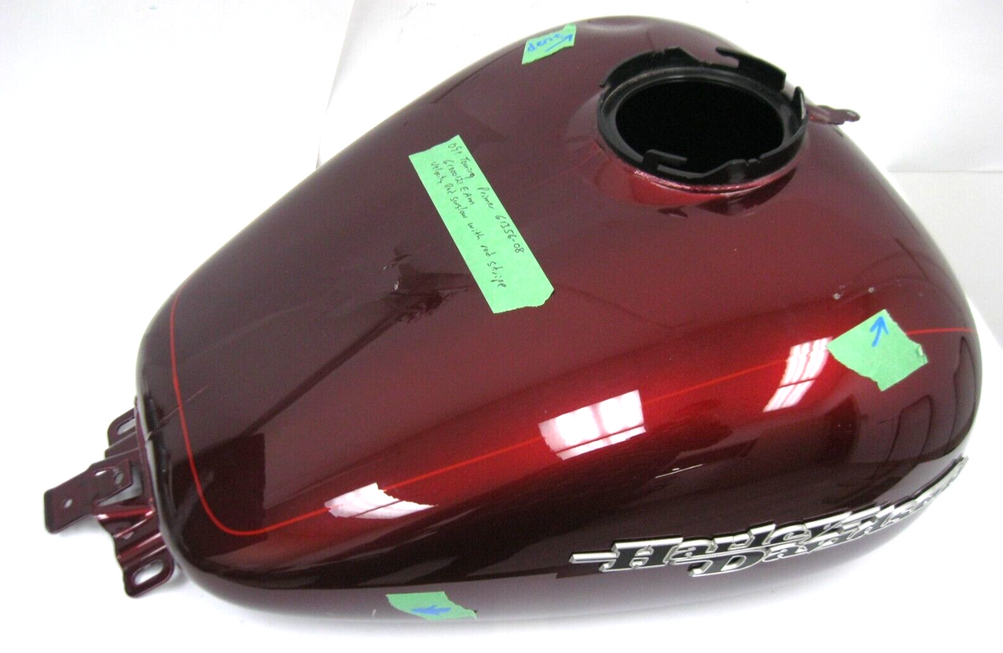 Harley Davidson OEM Fuel Tank Velocity Red Sunglo 61356-08 61000121EAM (DENT)