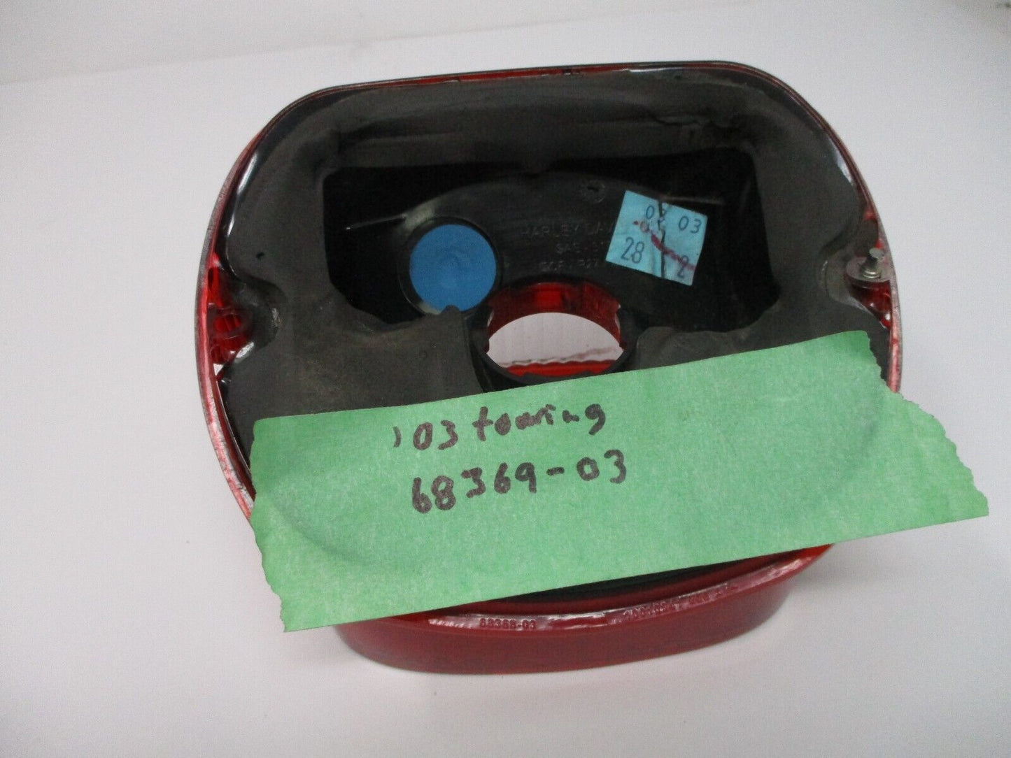 Harley Davidson OEM Rear Tail Lamp lens with Clear License Lens 68369-03
