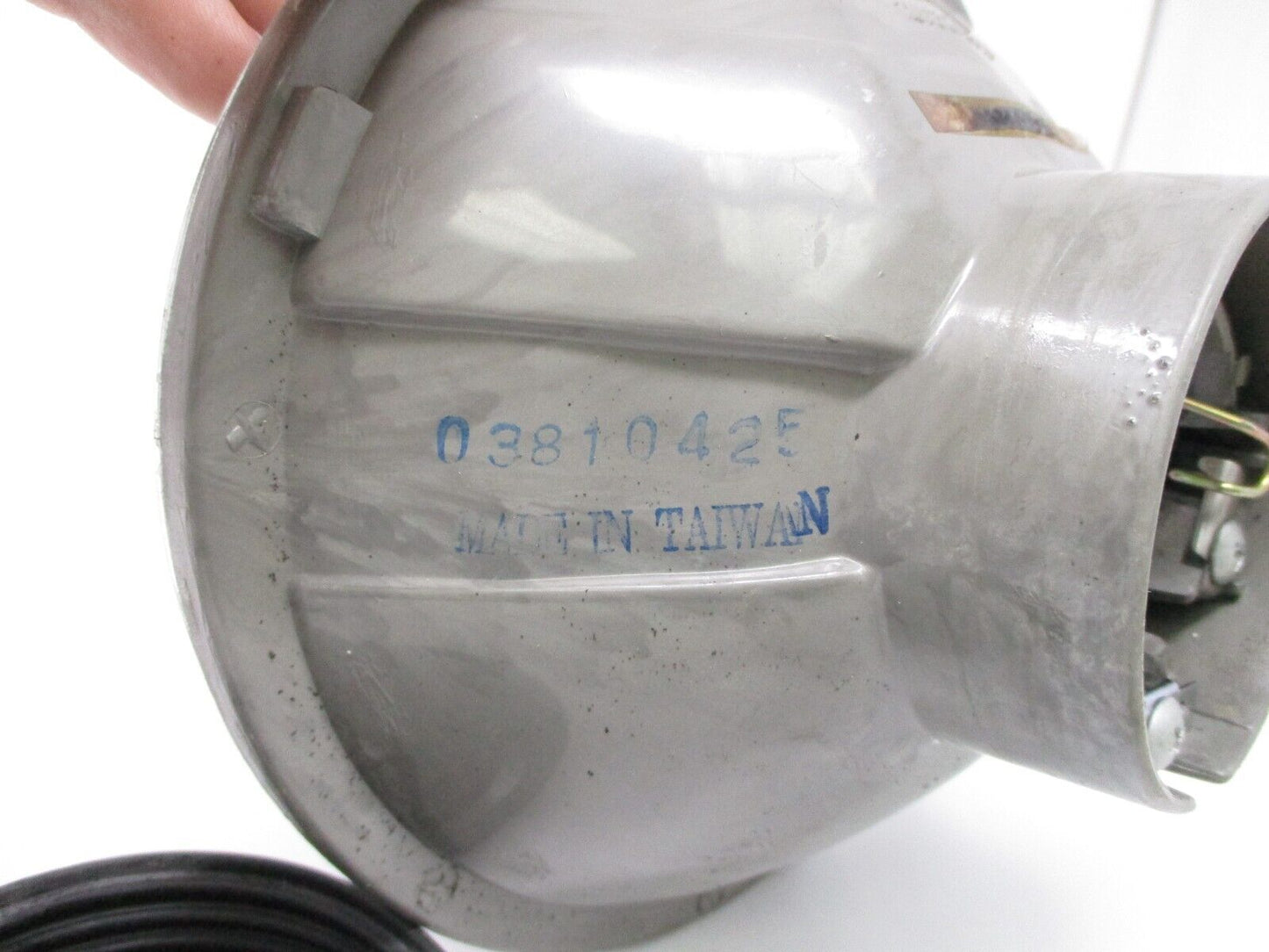 Adjure T70100 7"  Clear Lens Diamond Cut Ice Motorcycle Headlight NO Bulb