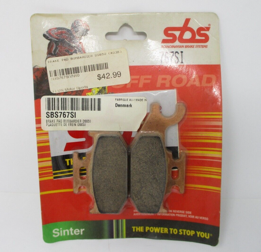 SBS 767SI BRAKE PADS BOMBARDIER DS650  767SI