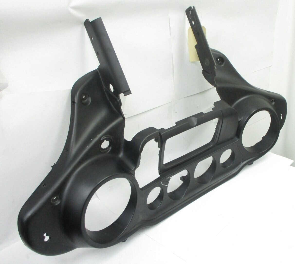 Genuine 14-21 OEM Harley Touring Batwing Inner Fairing Vivid matt Black - Crack