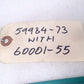 Harley Sportster XL 883 1200  Hugger Low License Plate Bracket Mount 59984-73