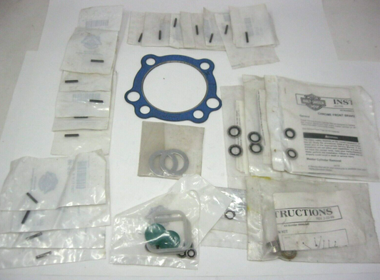 Misc. Box of Harley-Davidson Roll Pins, Crush Washers, Gaskets, Etc