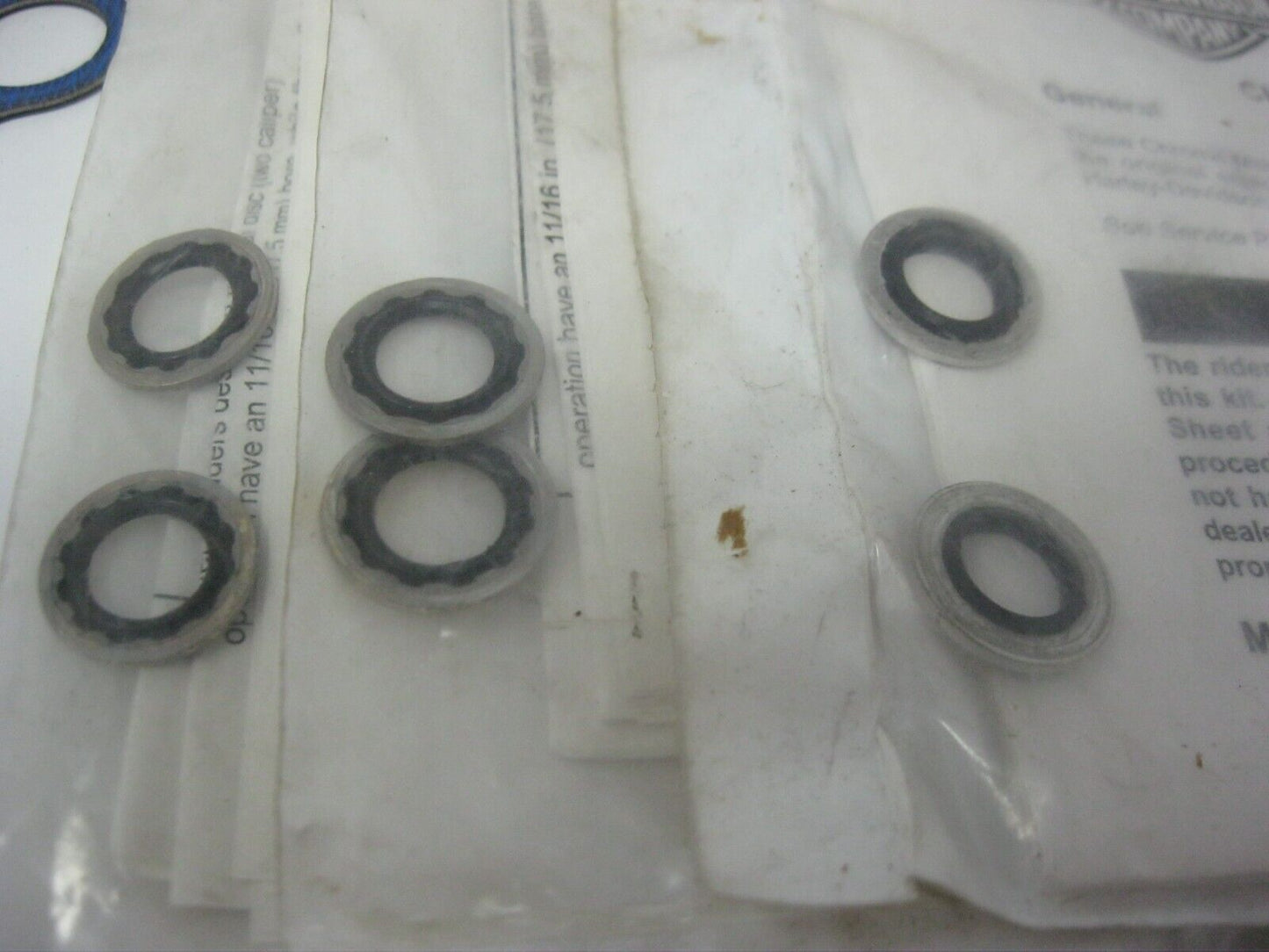 Misc. Box of Harley-Davidson Roll Pins, Crush Washers, Gaskets, Etc