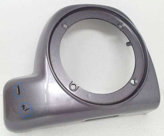 Harley Lower Fairing Speaker Grill Cover Charcoal Pearl Silver 57100236 Scuff