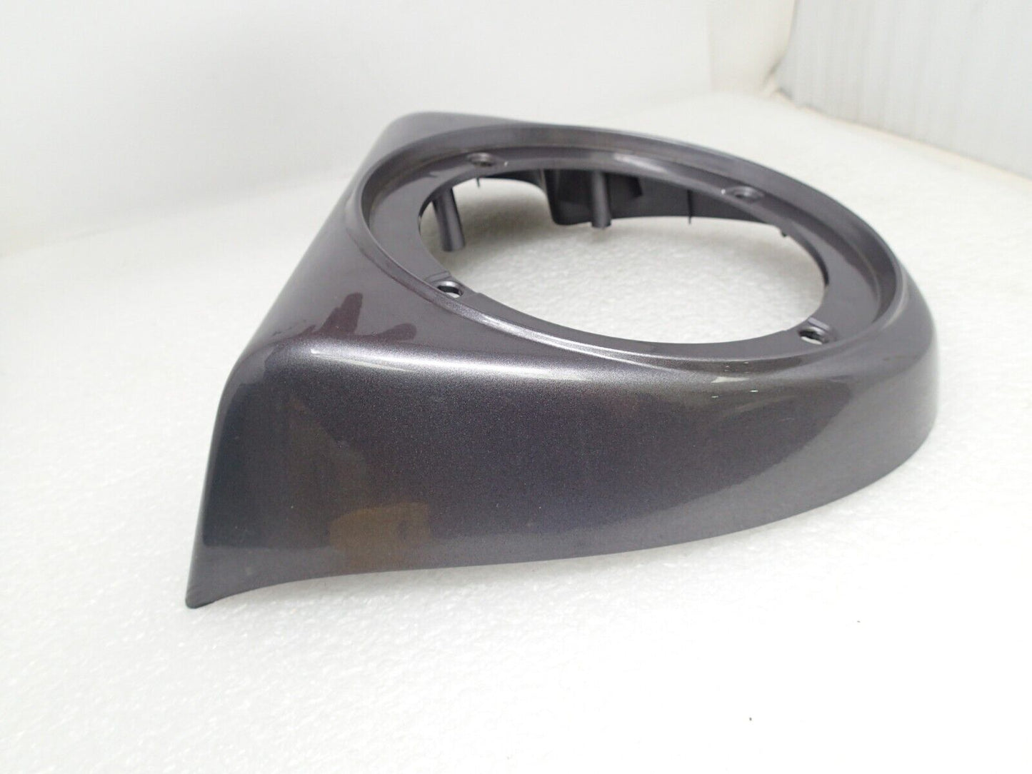 Harley Lower Fairing Speaker Grill Cover Charcoal Pearl Silver 57100236 Scuff