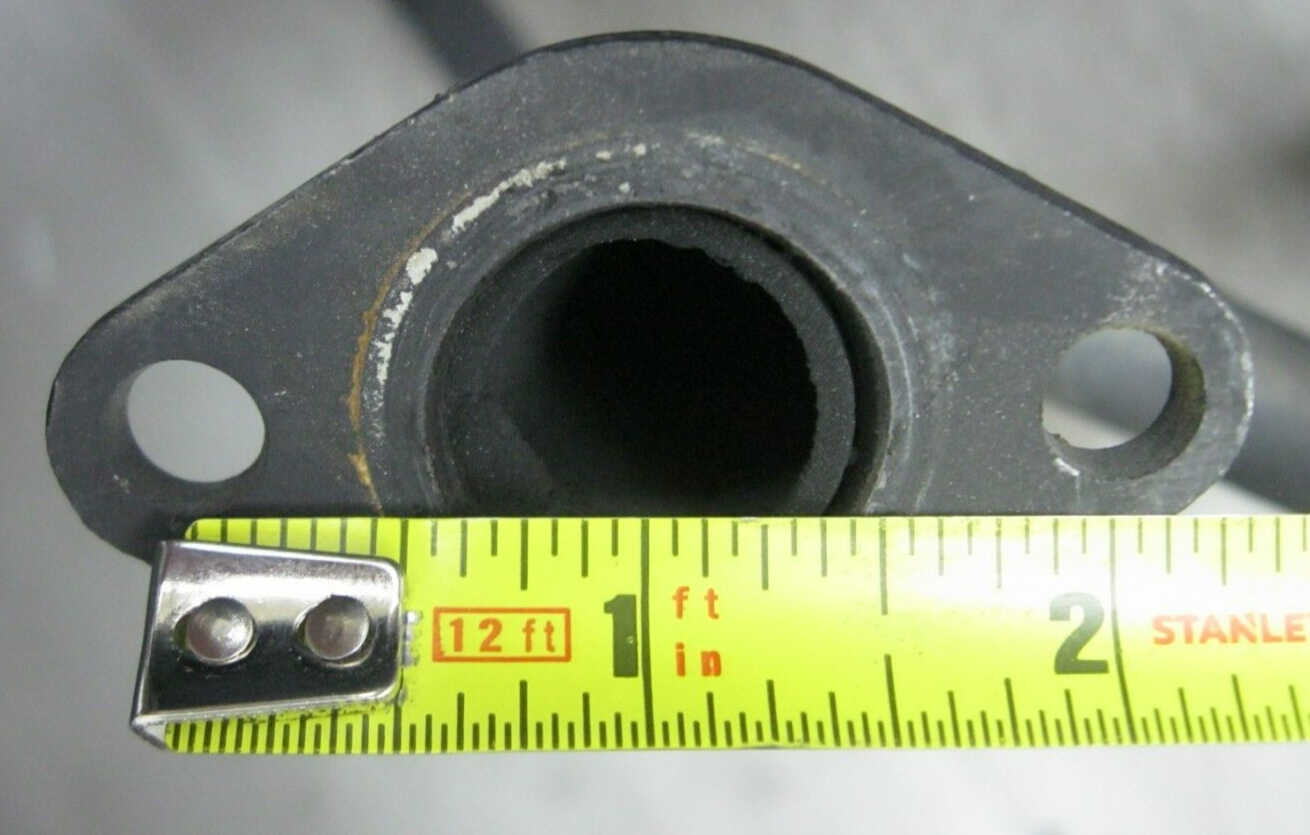Unbranded Scooter Exhaust Pipe & Muffler - "OUTS" on Bracket. Possibly for GY6