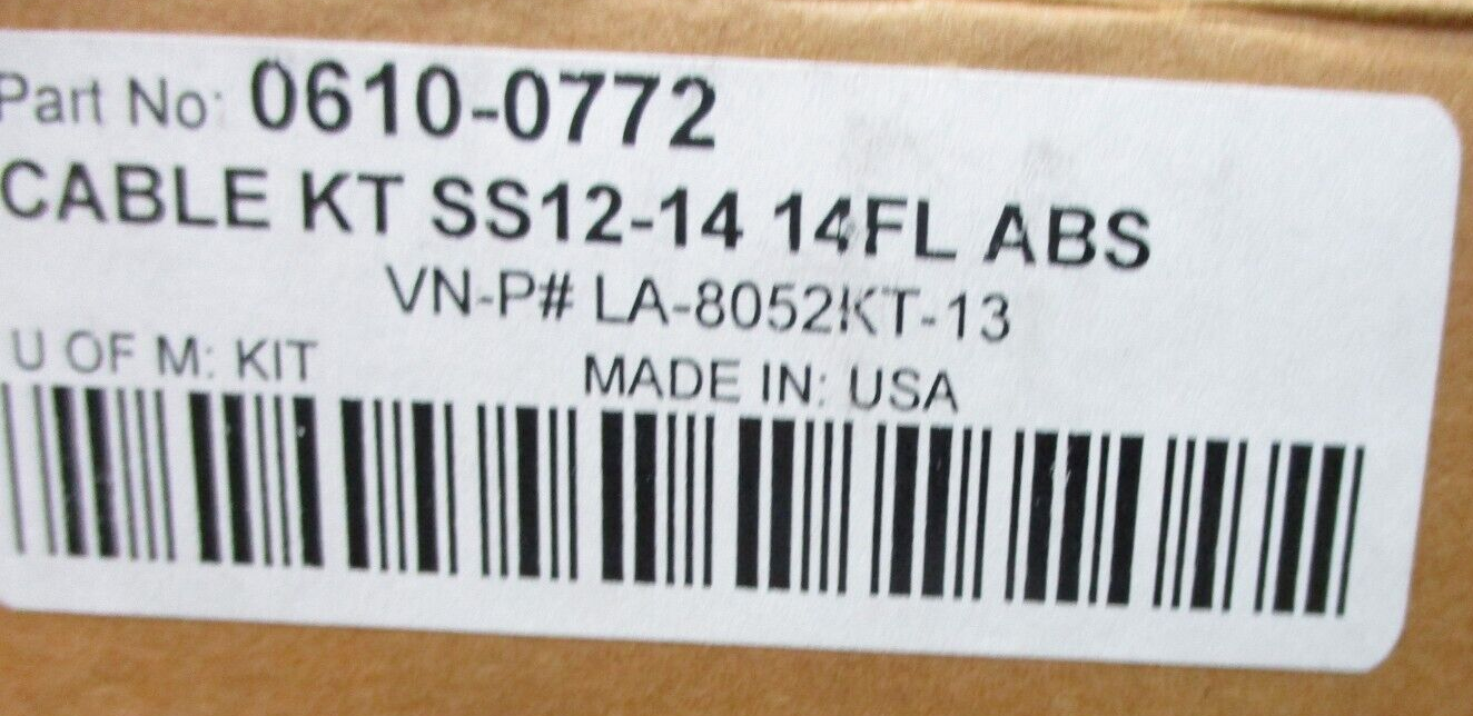 LA CHOPPERS Handlebar Cable/Brake '14-'16 FLHT SS w ABS 12-14" LA-8052KT-13