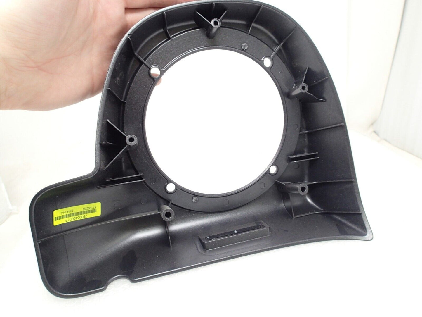 Harley Lower Fairing Speaker Grill Cover Charcoal Pearl Silver 57100236