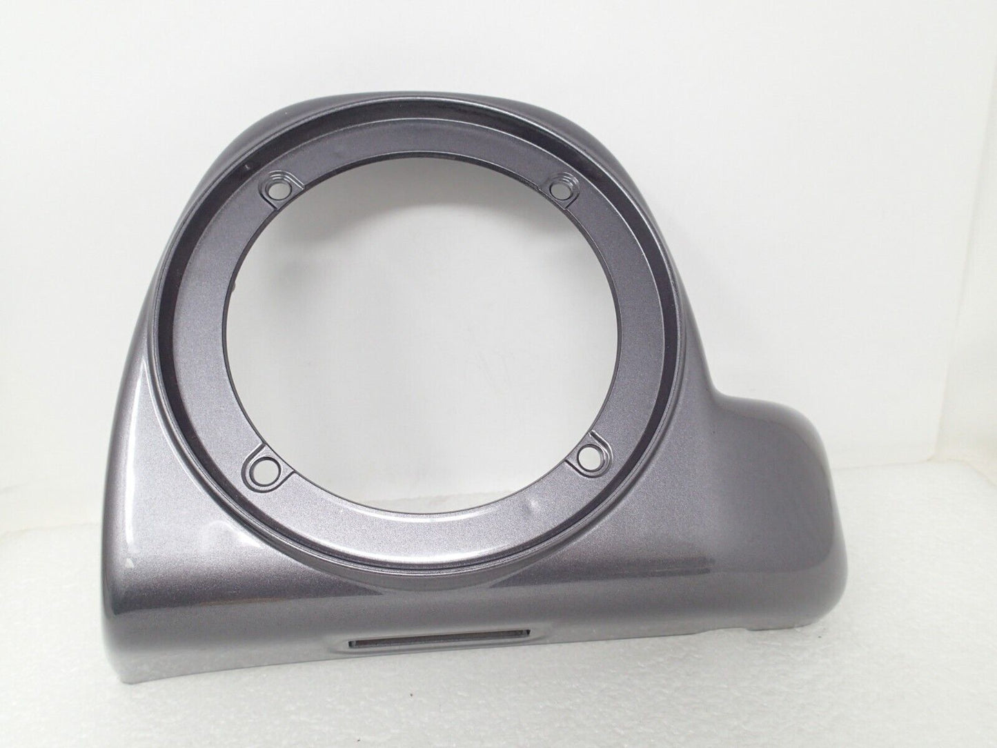 Harley Lower Fairing Speaker Grill Cover Charcoal Pearl Silver 57100236