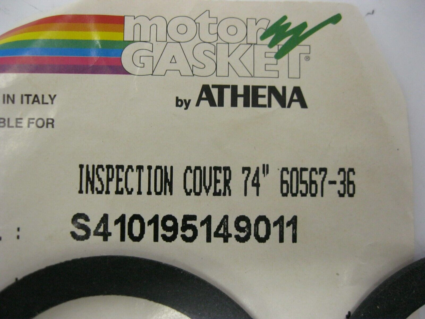 Athena Inspection Cover Gaskets. Replaces 74" HD# 60567-36  (2)   S410195149011