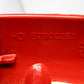 Harley Davidson License Plate Light Cover 6790026EBC Atomic Red CVO FLHXSE CVO