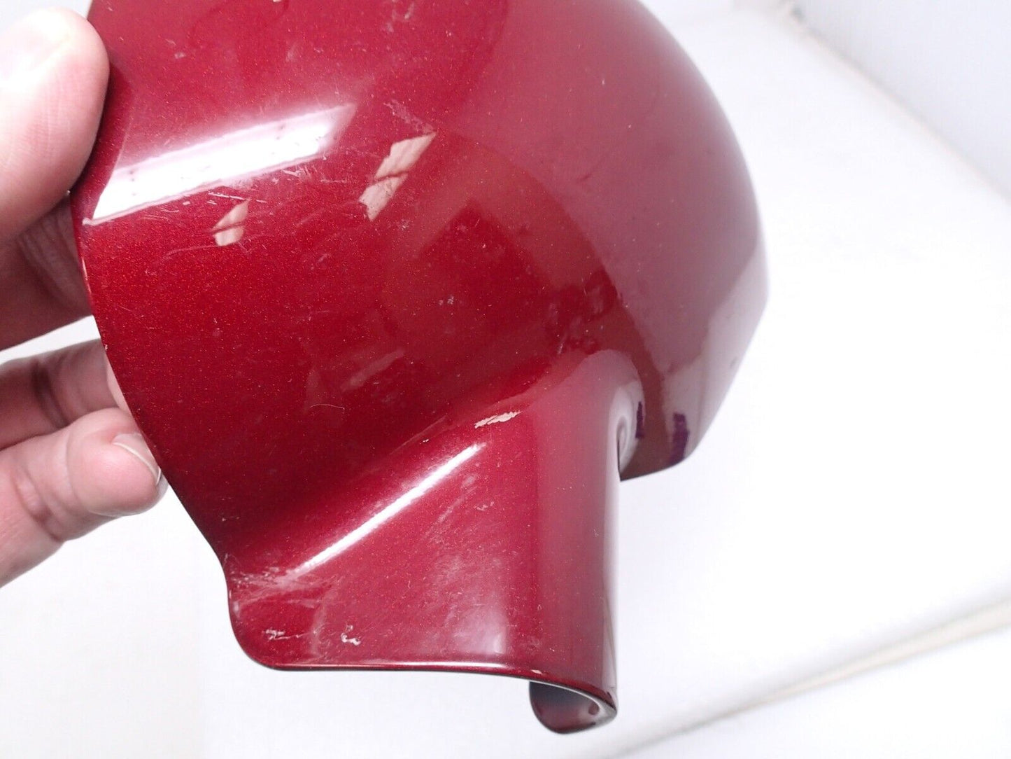 HARLEY DAVIDSON TOURING ROAD GLIDE RED LOWER FRONT FAIRING CAP  57100111 LEFT