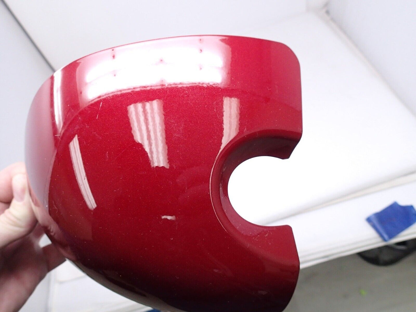 HARLEY DAVIDSON TOURING ROAD GLIDE RED LOWER FRONT FAIRING CAP  57100111 LEFT