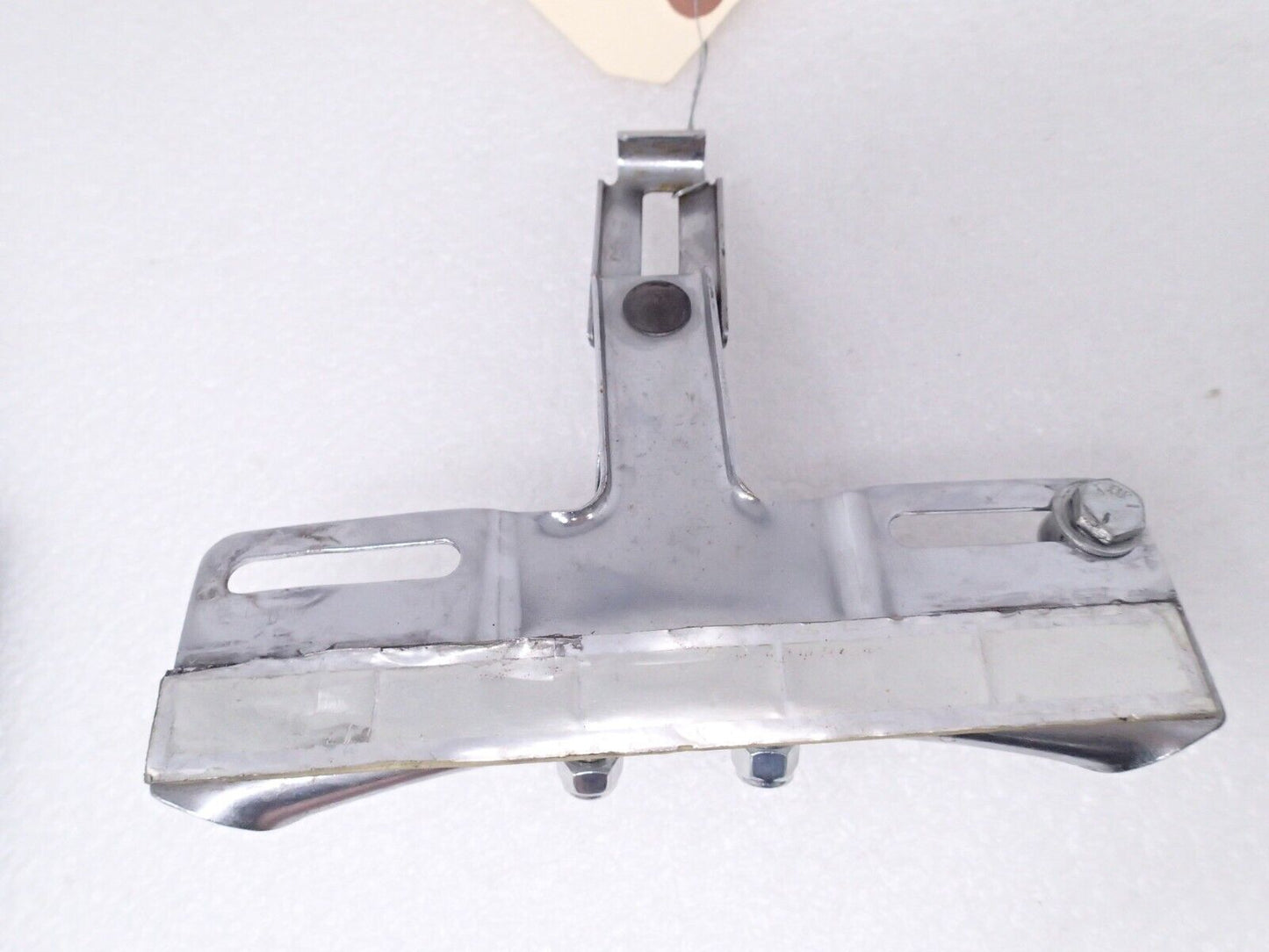 CHROME LICENSE PLATE BRACKET CHROME FITS MOST HARLEY XL/BT, OEM 59626-84