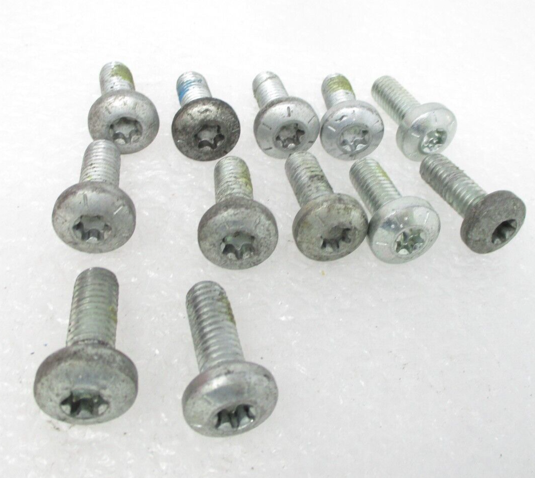 Harley Davidson Titanium Front Disc Rotor Bolts 3655A Screw 5/16 X 7/8 (12 Pack)
